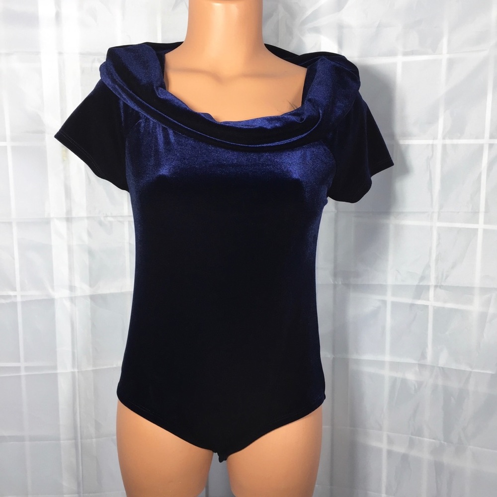 Beautees Big Girls Velvet Sleeveless Bodysuit